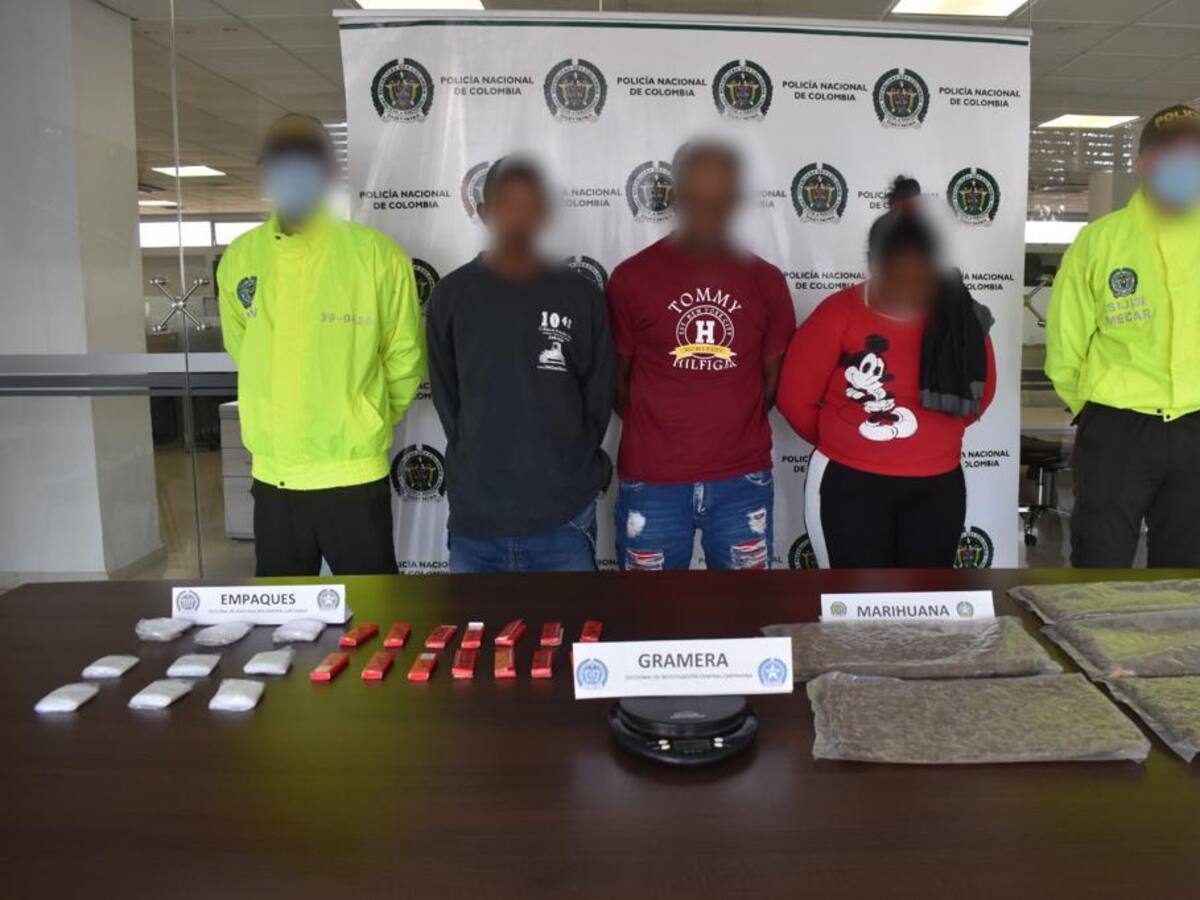 Policía desarticuló banda dedicada a la venta de droga en Olaya Herrera