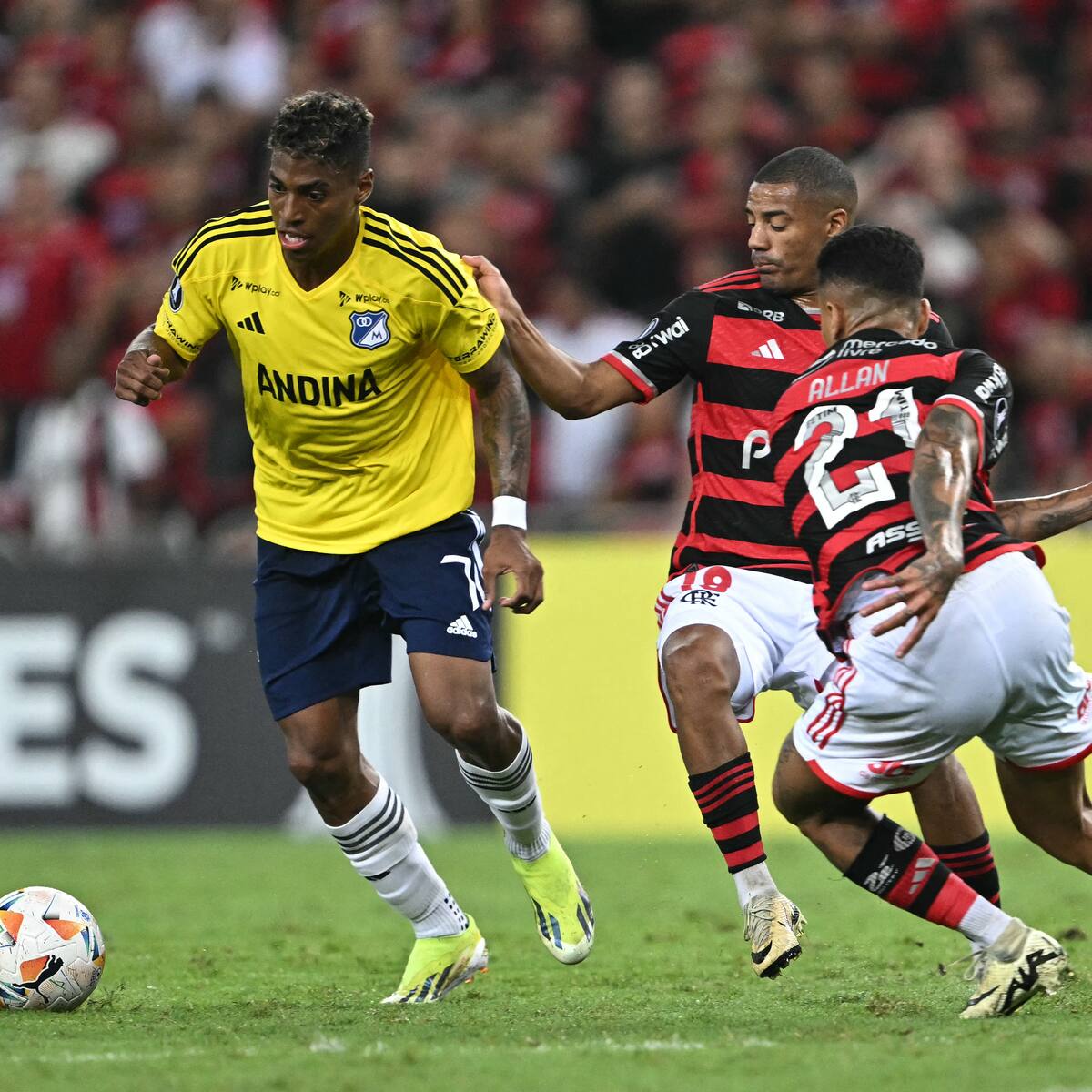 Tabla de posiciones del Grupo E Copa Libertadores, tras la goleada sufrida por Millonarios