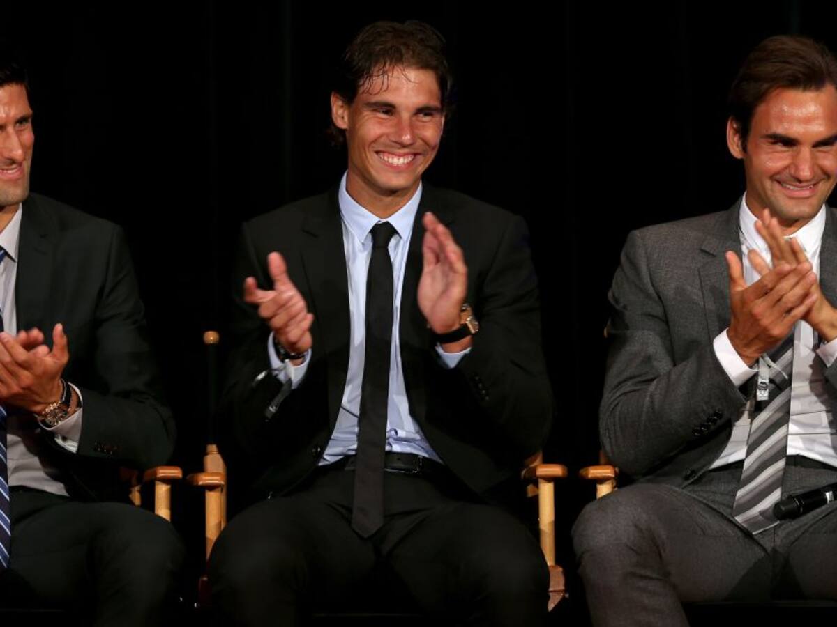 Federer, Djokovic y Nadal crearán un fondo de apoyo para los tenistas
