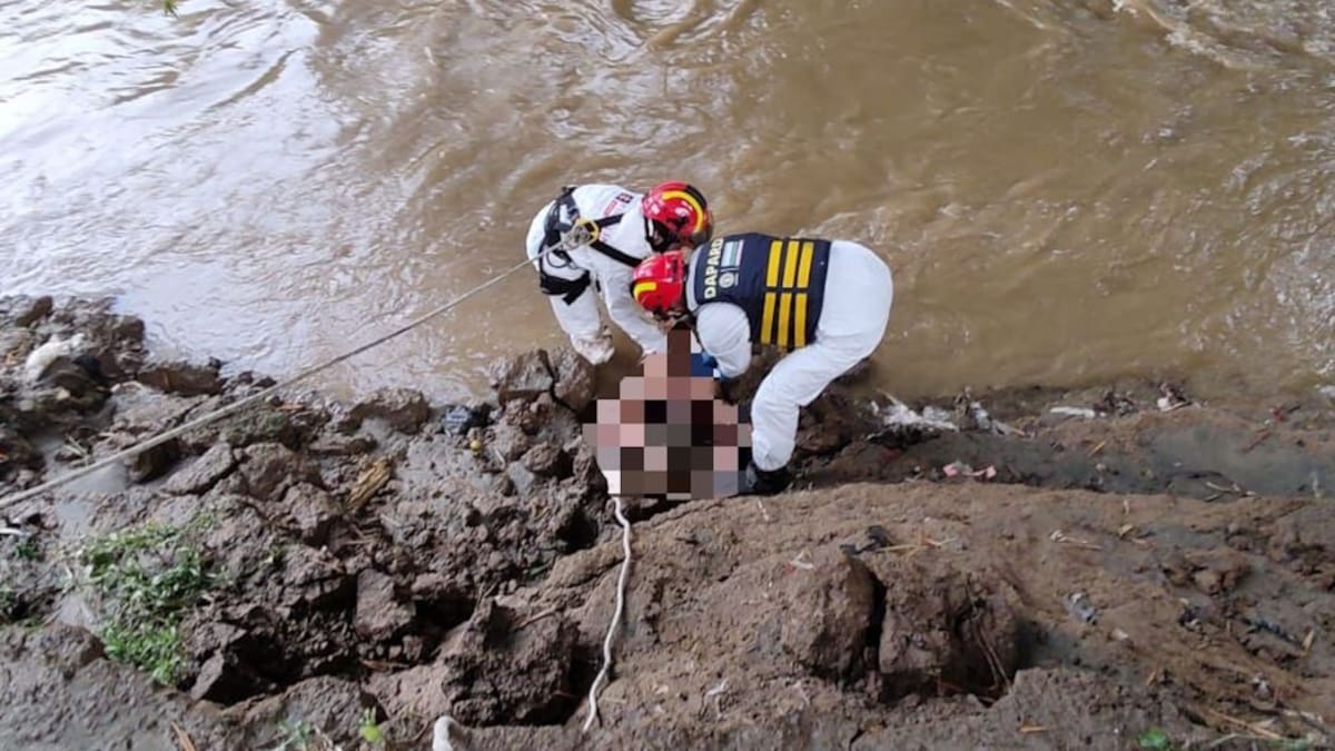 Encuentran el cuerpo del padre ahogado en un arroyo, la hija no aparece