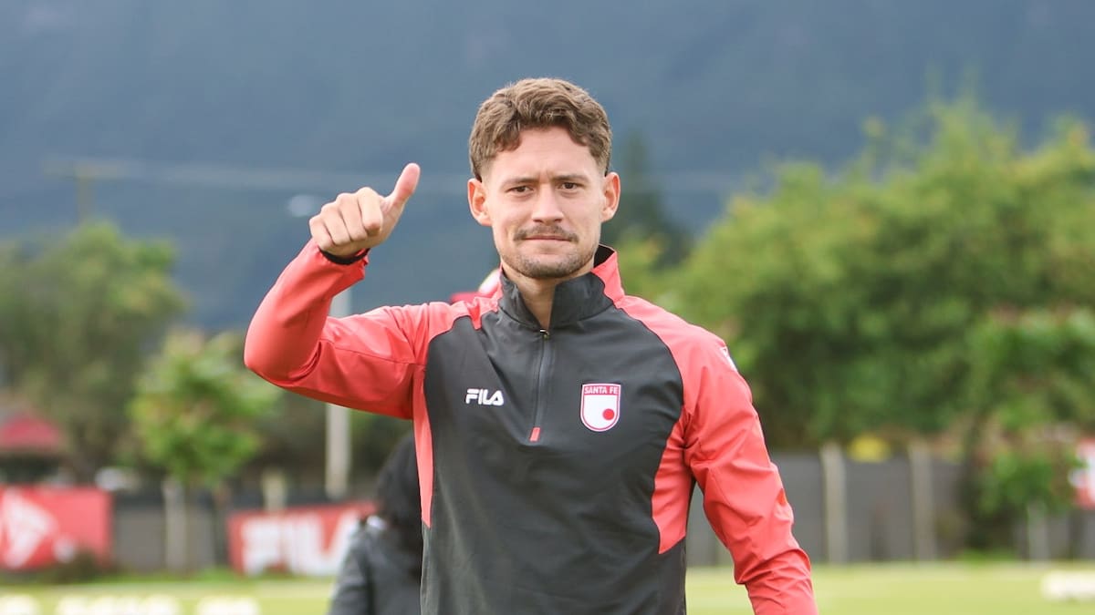 Joaquín Sosa reveló la triste razón por la que dejó el fútbol de Europa para llegar a Santa Fe