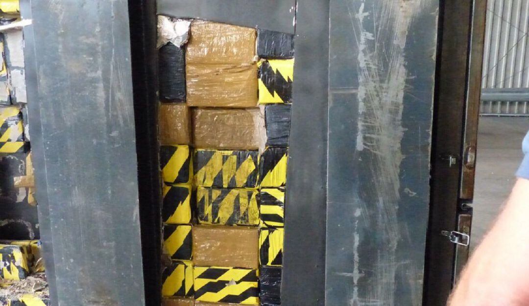 El contenedor que iba a salir de la Terminal de Contenedores haría tránsito en la ciudad de Hamburgo, Alemania y luego llegaría a Lituania