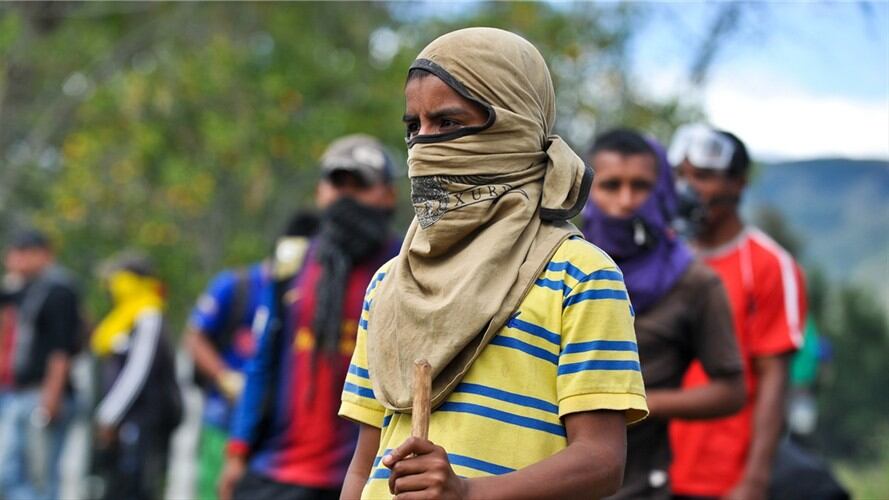 La confrontación inició por un evento que los integrantes del Resguardo de Totoró programaron para este fin de semana. Foto: Getty Images