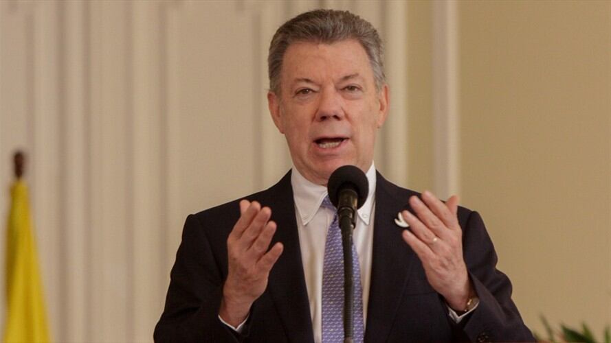 Juan Manuel Santos . Foto: Colprensa - Diego Pineda