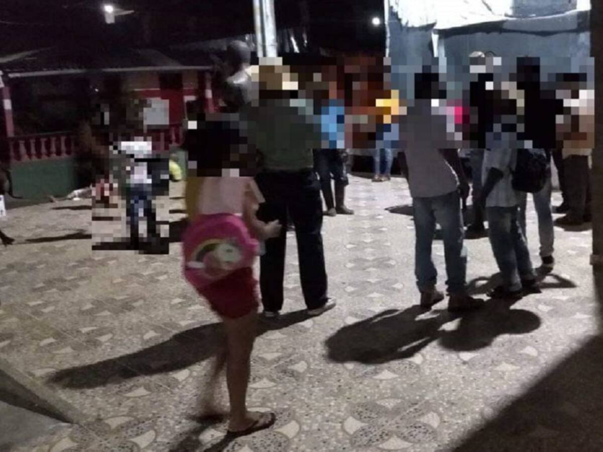 Desplazamiento masivo de la vereda La Esperanza de Tarazá