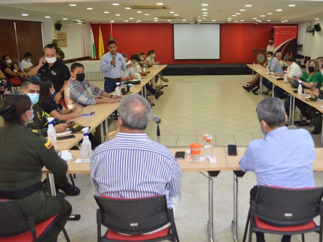 En el encuentro participaron autoridades de los municipios de Neiva y Palermo.
