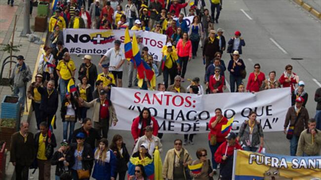 Más de 20 ciudades se preparan para marchar este 1 de abril. Foto: La W/Bucaramanga.