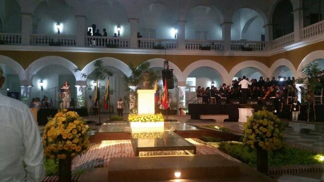 Homenaje a Gabriel García Márquez. Foto: La Wcon Julio Sánchez Cristo