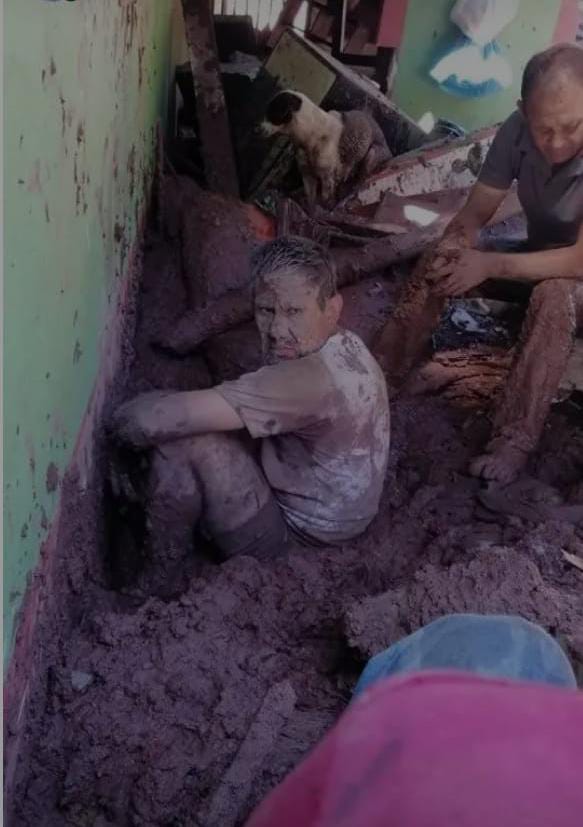 Damnificados por avalancha en Ábrego, Norte de Santander - Foto: Cortesía