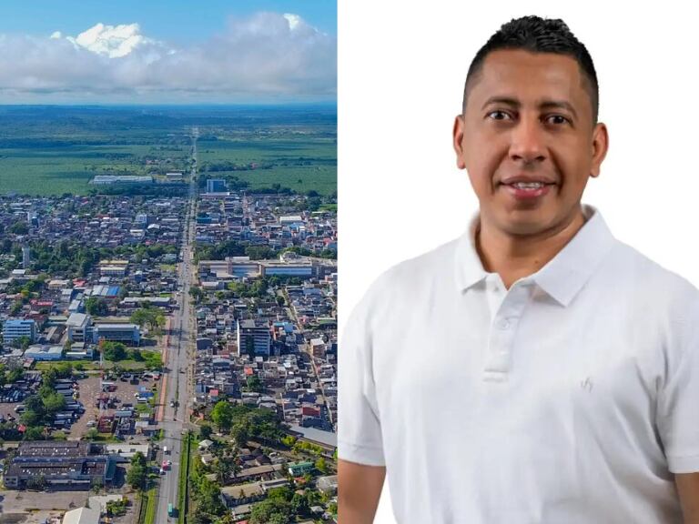 Adolfo Romero Benítez  y el municipio de Apartadó/ Cortesía Alcaldía