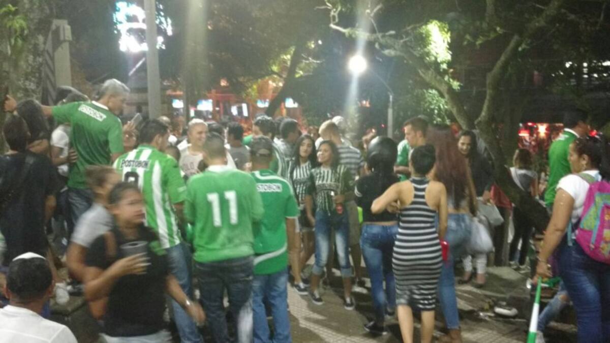 El goleador Miguel Borja fue el encargado de marcar el tanto del triunfo en el minuto 9.