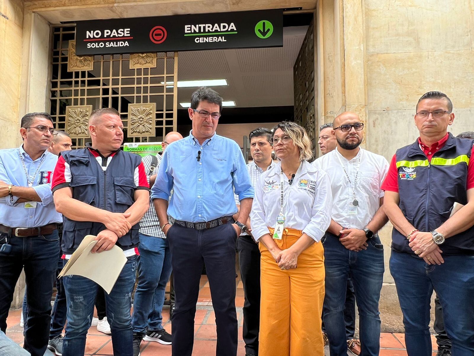 Paro taxistas en Cúcuta. Foto Alcaldía de Cúcuta
