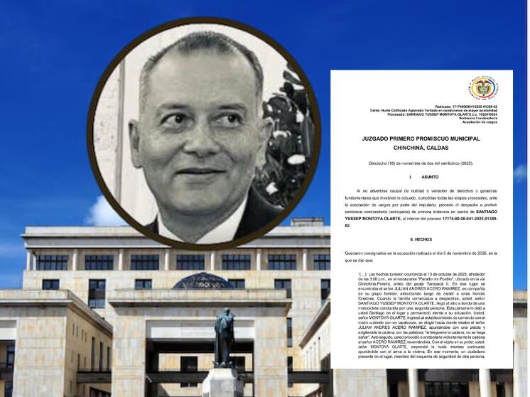 Sentencia del Juzgado Primero Promiscuo Municipal de Chinchiná en Caldas.