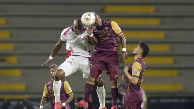 Tolima vs. América de Cali por los cuadrangulares 2025-I / Jorge A Cuellar / Colprensa