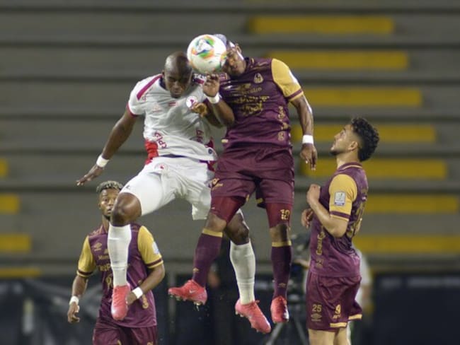 Tolima vs. América de Cali por los cuadrangulares 2025-I / Jorge A Cuellar / Colprensa
