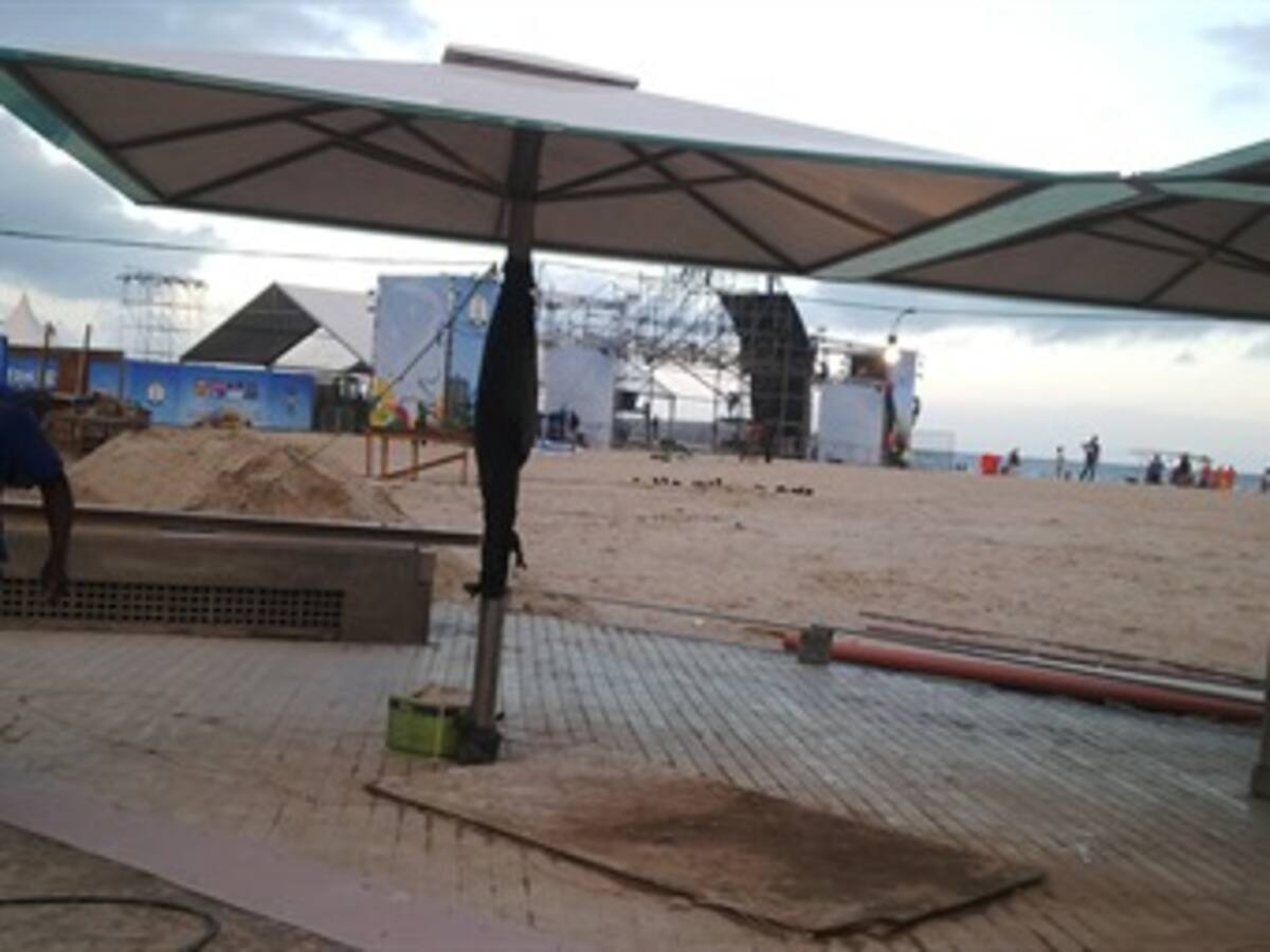 El mundial también se vive frenéticamente fuera de los estadios