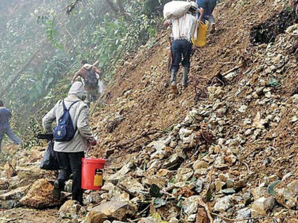 Un muerto y un herido dejó un alud de tierra en Neiva