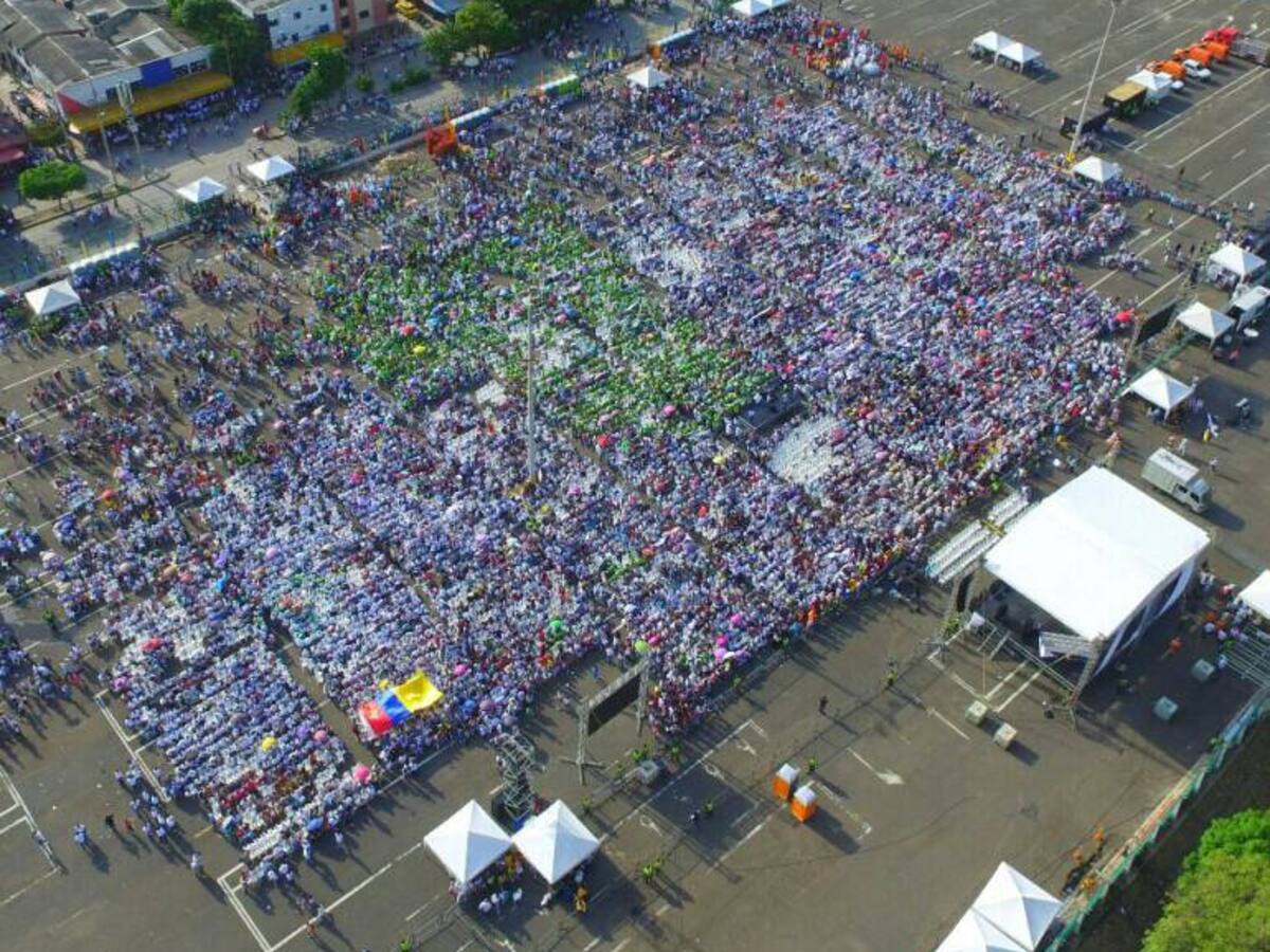 Multitudinario respaldo al Sí en Barranquilla