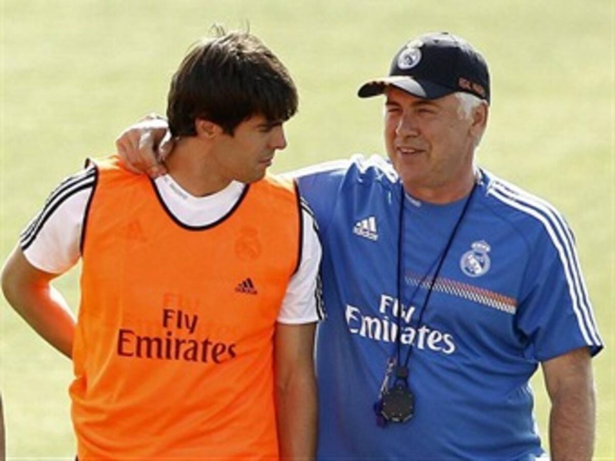 El reto de Ancelotti será recuperar a Kaká