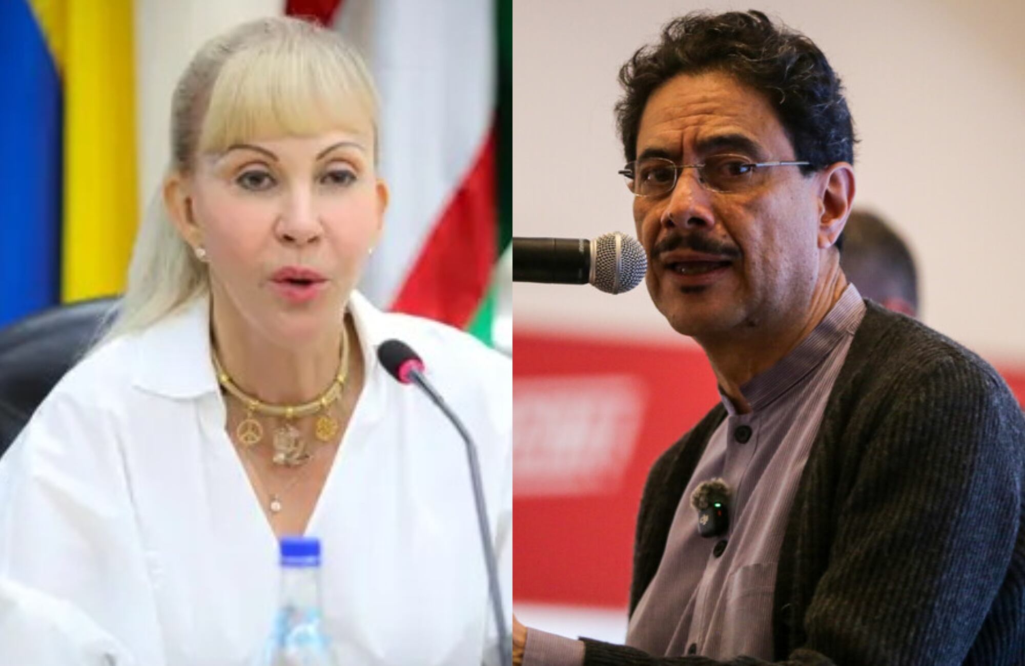 Dilian Francisca Toro e Iván Cepeda. Fotos:  Gobernación del Valle / (Colprensa - Catalina Olaya)