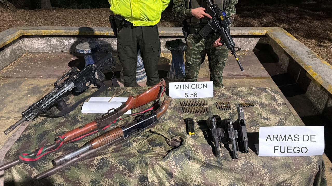 El Ejército reportó la muerte de cuatro presuntos disidentes tras combates en el Cauca. Foto: Ejército Nacional.