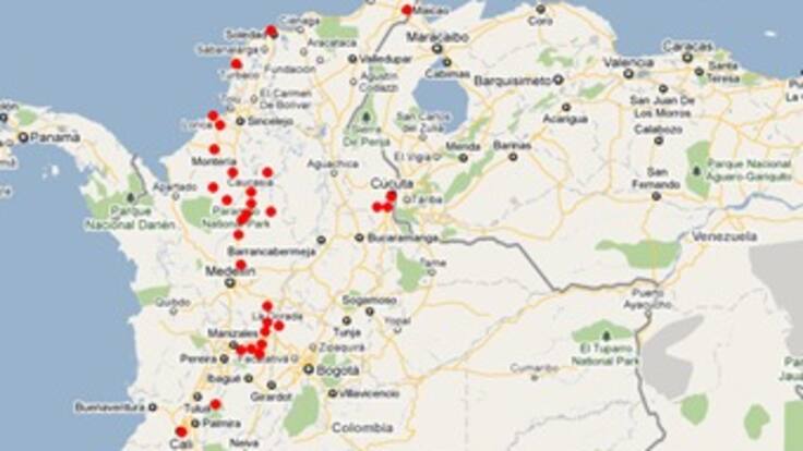 Zonas vedadas por amenaza de las bandas criminales