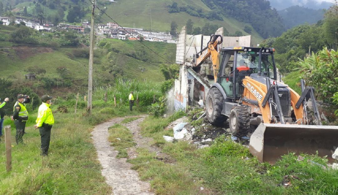 Policía del departamento de Caldas.