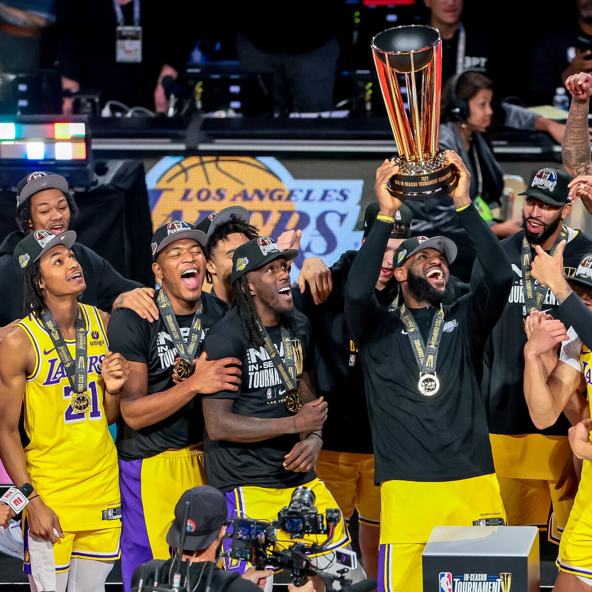 Los Lakers, campeones de la primera Copa de la NBA