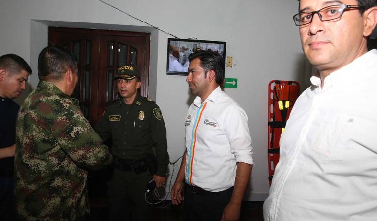 Consejo de seguridad tras atentado en Villeta, Cundinamarca.