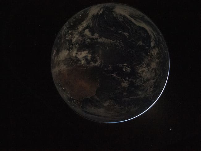 Fotos de la Tierra reveladas por Artemis II. Foto: NASA X.