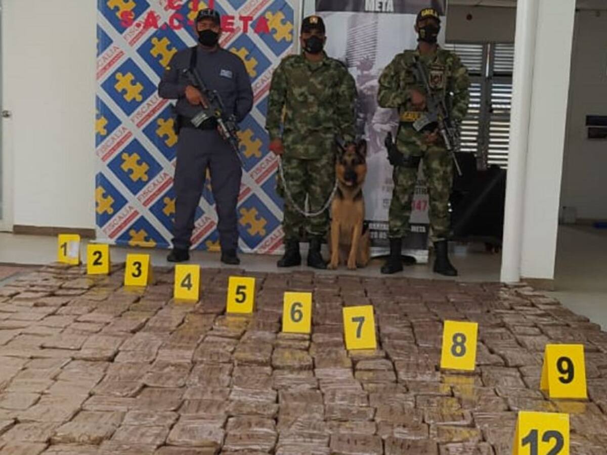 Cae cargamento de marihuana del Clan del Golfo en el Meta