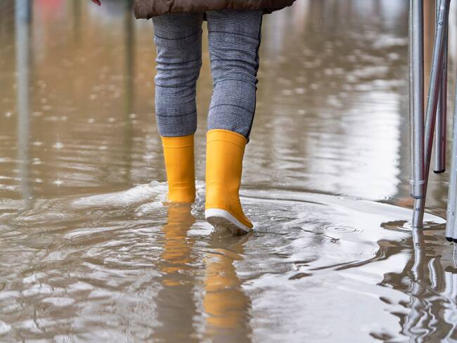Imagen de referencia de inundaciones. Foto: Getty Images.