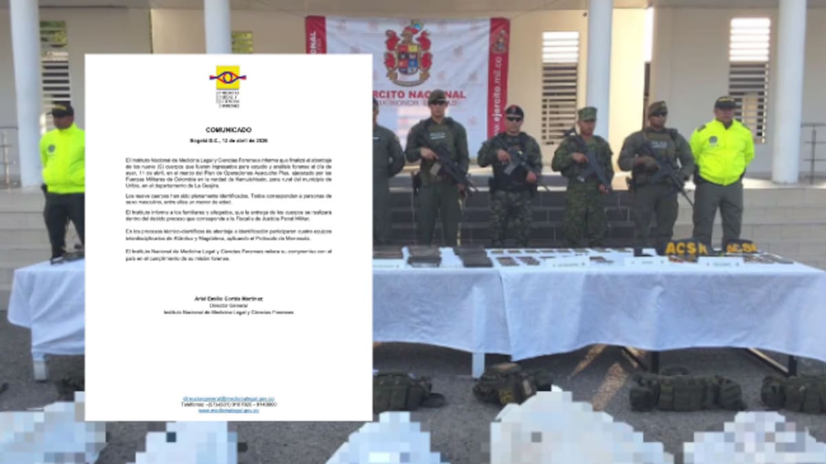 Identifican los 9 muertos tras operación contra estructura de alias ‘Naín’ en La Guajira