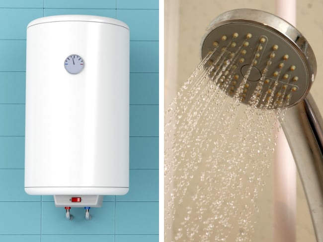 Calentador a gas o ducha electrica