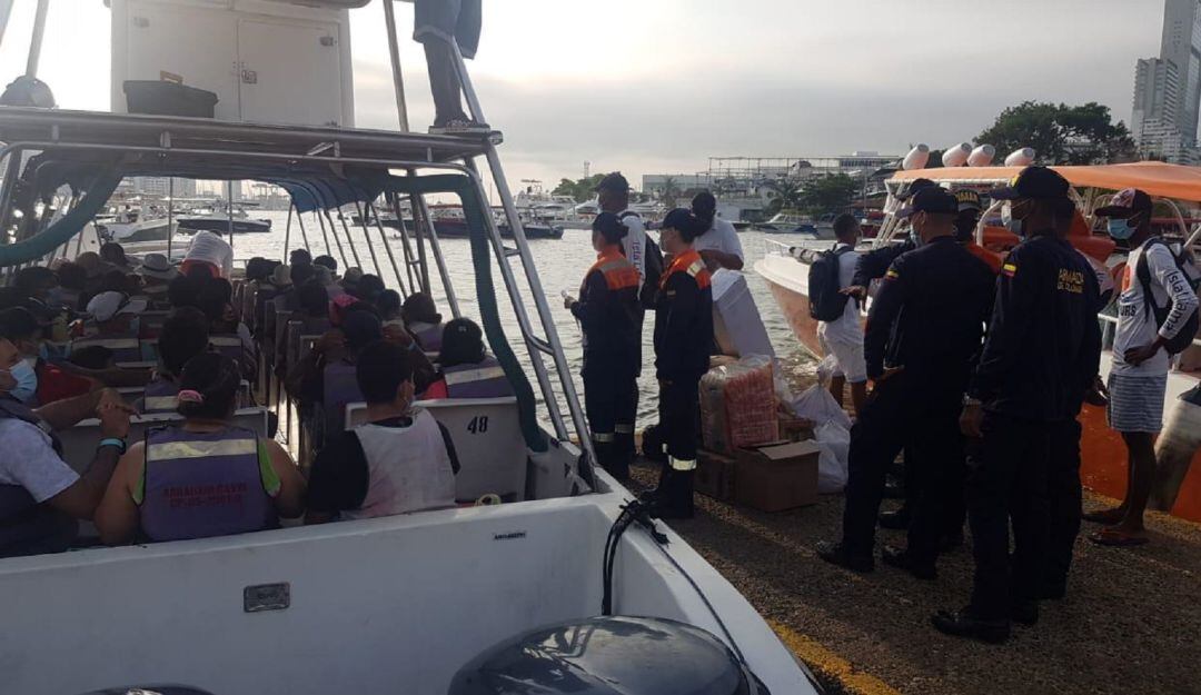 Controles en el Muelle de la Bodeguita