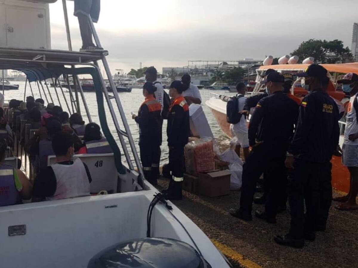 En Cartagena se movilizaron 51.496 pasajeros vía marítima en la temporada