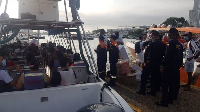 Controles en el Muelle de la Bodeguita