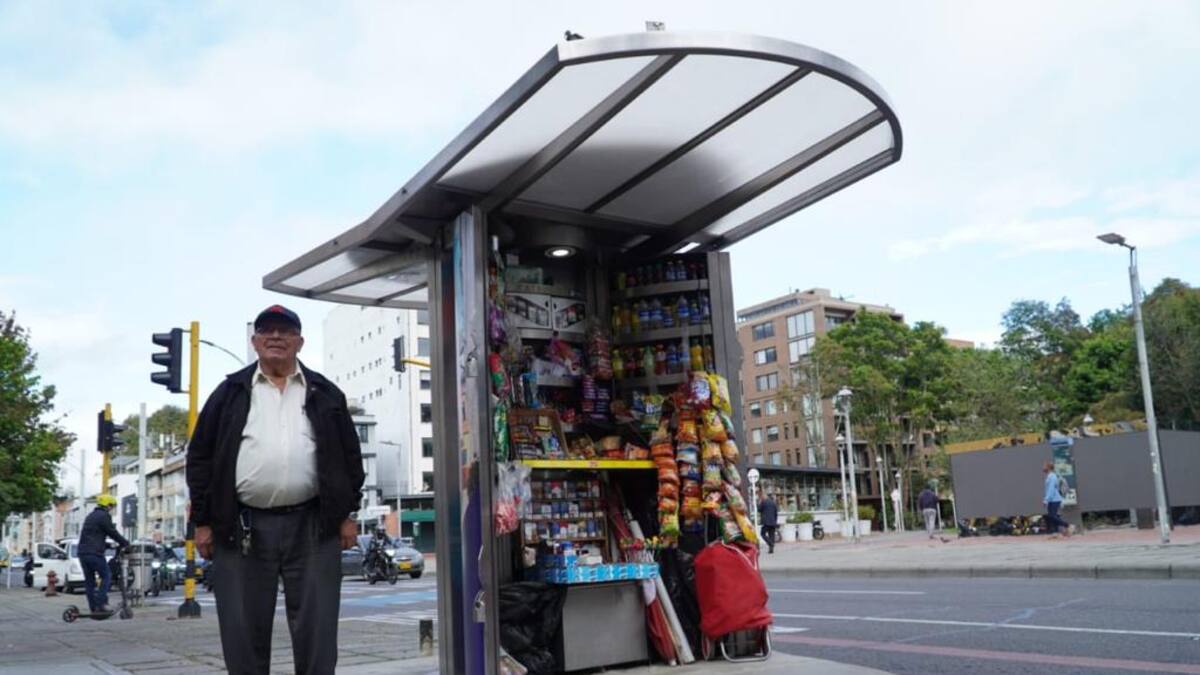 Bogotá tendrá 304 quioscos nuevos para los vendedores populares
