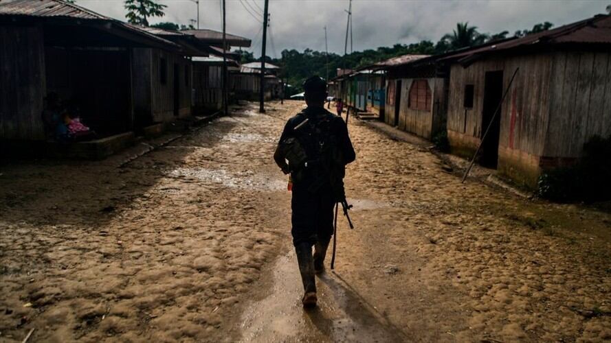 El Frente Gaitanista dice que efectuará acciones contra delincuentes, abusadores sexuales, extorsionistas, expendedores de sustancias estupefacientes y disidentes de las Farc. Foto: Getty Images