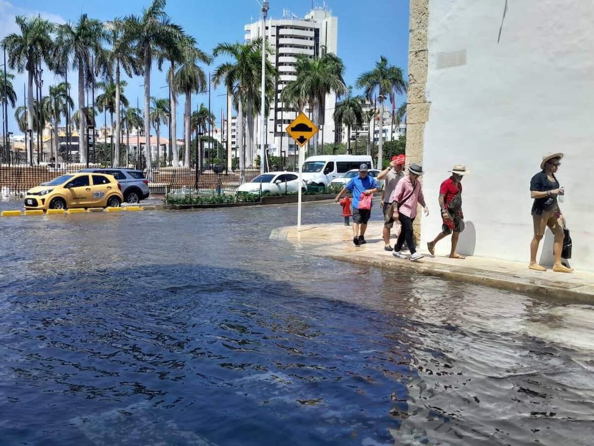 Cartagena avanza en la implementación de un plan integral contra intrusión de mareas