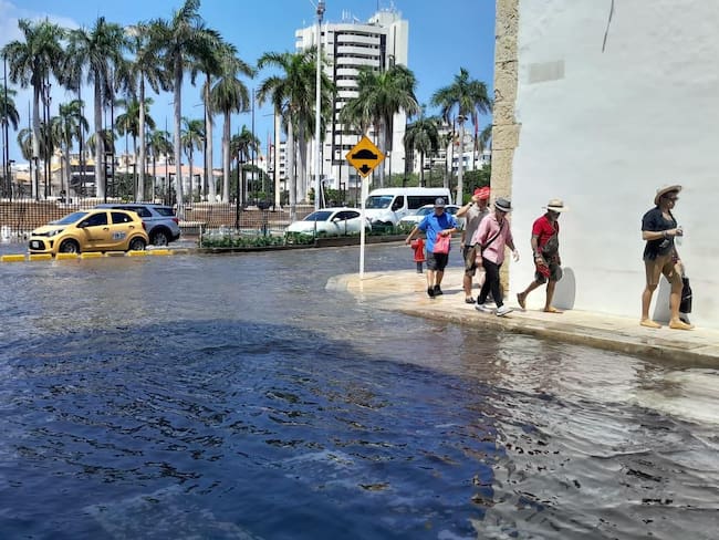 Cartagena avanza en la implementación de un plan integral contra intrusión de mareas