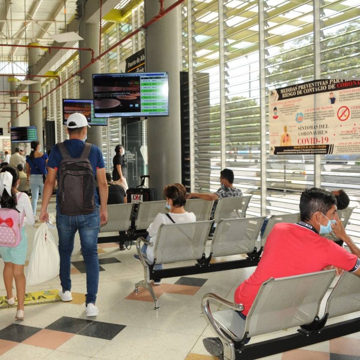 Terminal de Neiva lista para cubrir destinos de pasajeros durante fin de año