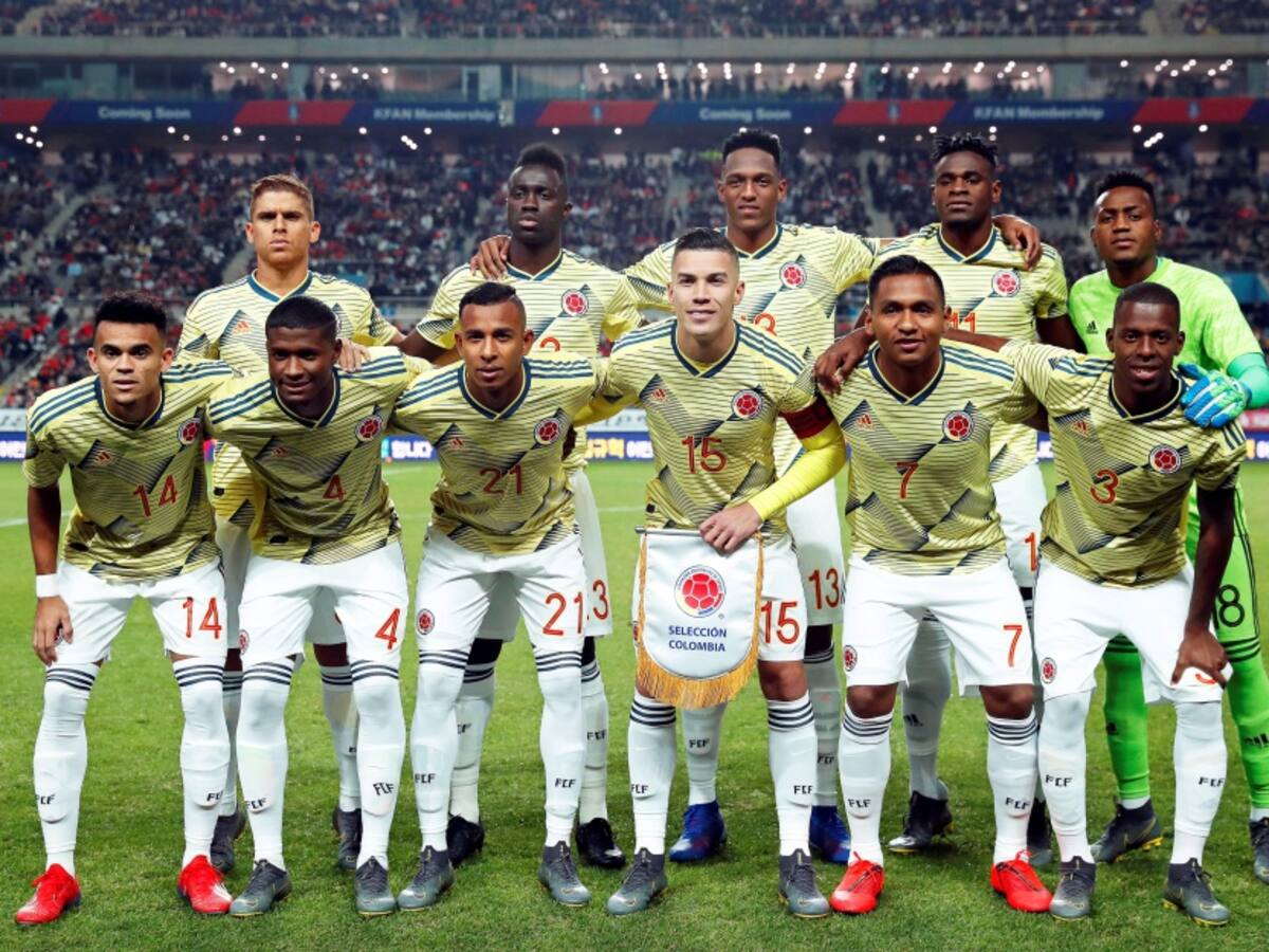 Las mejores imágenes del partido entre Colombia y Corea del Sur