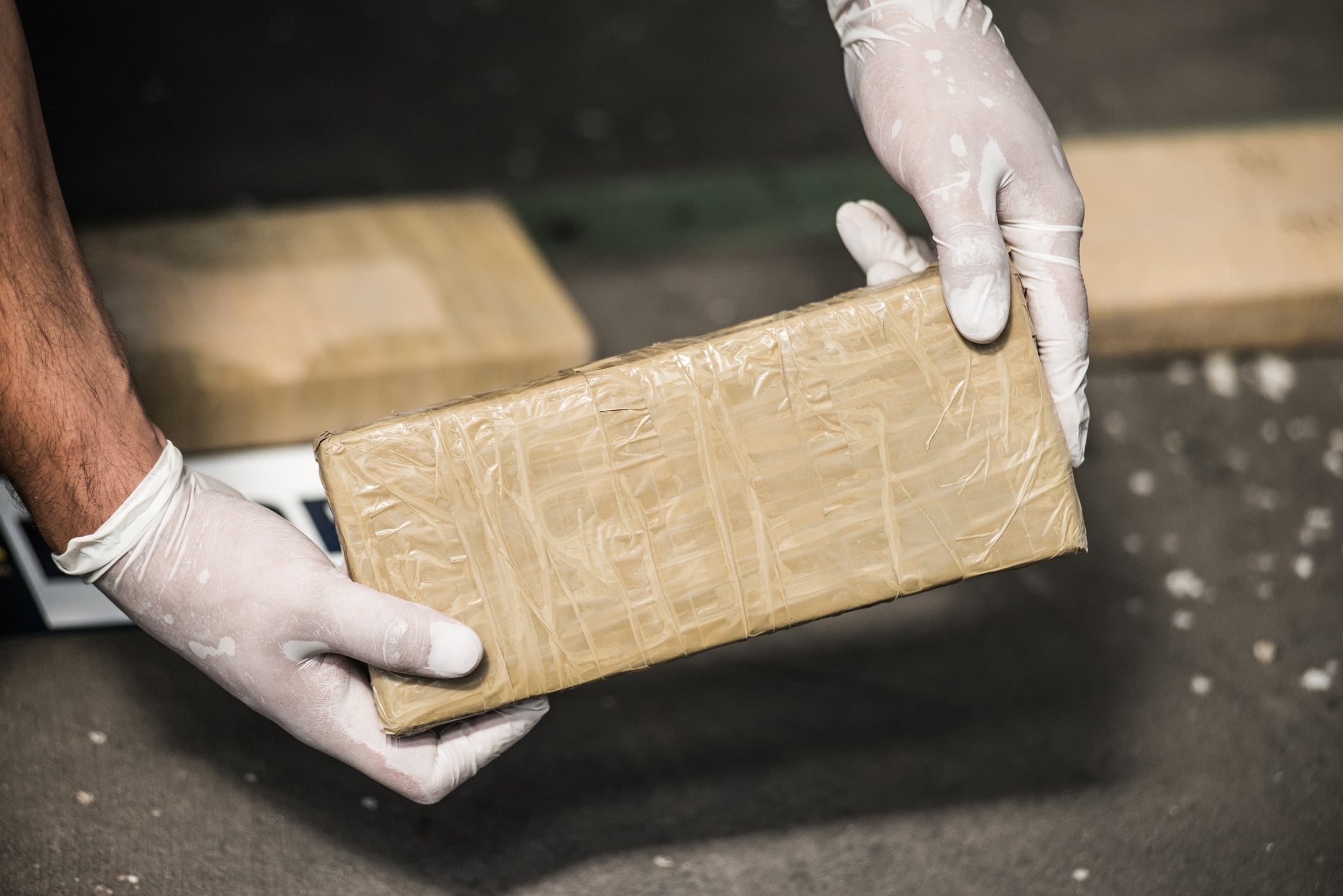Paquete de cocaína imagen de referencia. Foto: Getty Images.