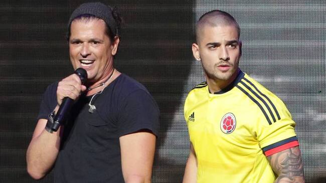 Carlos Vives y Maluma.