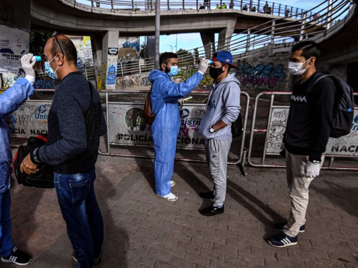 Bogotá registra la cifra más alta de contagios por COVID-19 en un día