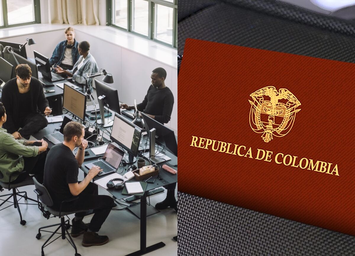 Trabajadores y pasaporte colombiano, imágenes de referencia | Fotos: GettyImages