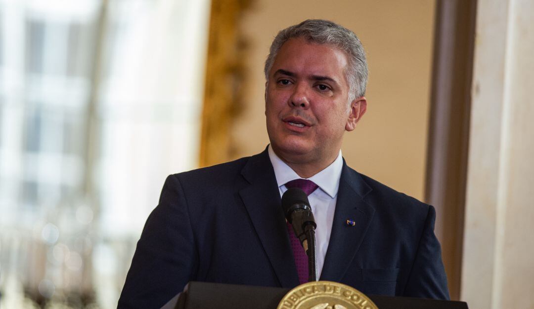 Iván Duque, presidente de Colombia