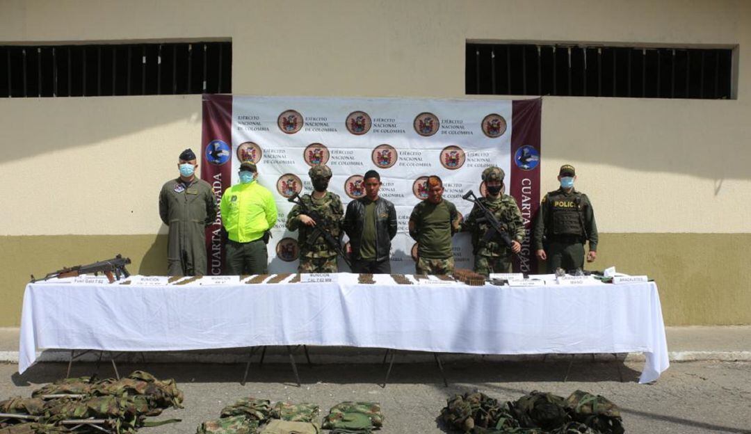 Capturados presuntos integrantes del Clan del Golfo