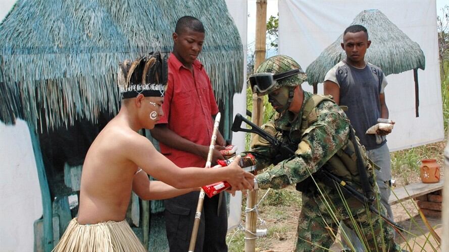 Militares reciben formación sobre derechos humanos. Foto: Ejército Nacional